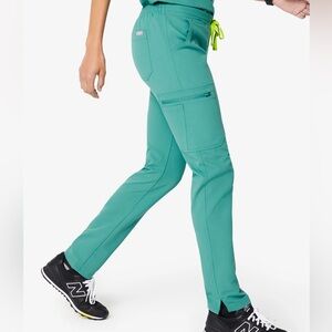 FIGS Yola Skinny scrub pants sz S in Marine
